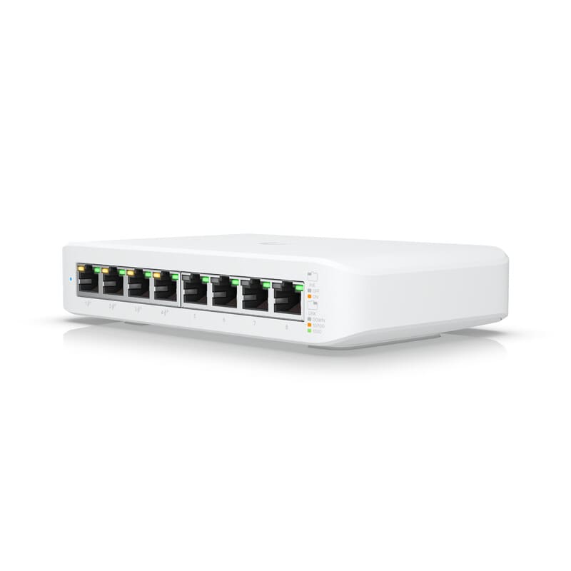 UBIQUITI - Ethernet kytkin - USW-Lite-8-PoE -kytkin