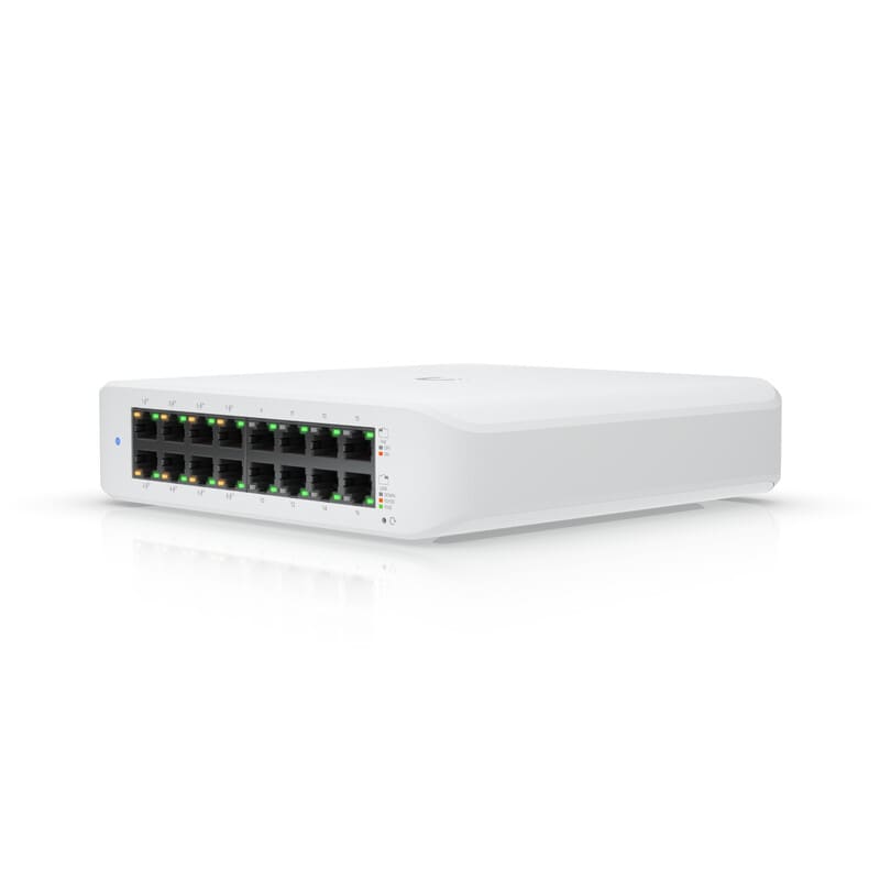 UBIQUITI - Ethernet kytkin - USW-Lite-16-PoE -kytkin