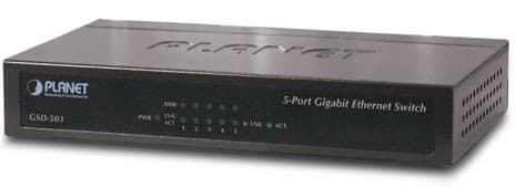 MICRODATA - Kytkin 5x1Gb - GSD-503