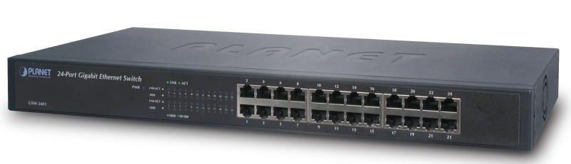 MICRODATA - Kytkin 24x1GB 19 - GSW-2401