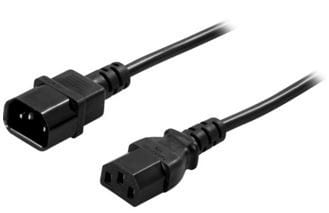 MICRODATA - Liitosjohto C14-C13 2m - BIAODA-C14-C13-2M