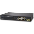 MICRODATA - Kytkin 8x1Gb+2xSFP PoE 120W - GS-4210-8P2S