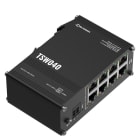 TELTONIKA - Ethernet kytkin - 8port 10/100 industrial PoE+