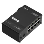 TELTONIKA - Ethernet kytkin - 8port 10/100 industrial PoE+