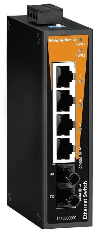 WEIDMÜLLER - Ethernet kytkin - 1240880000 IE-SW-BL05-4TX-1ST