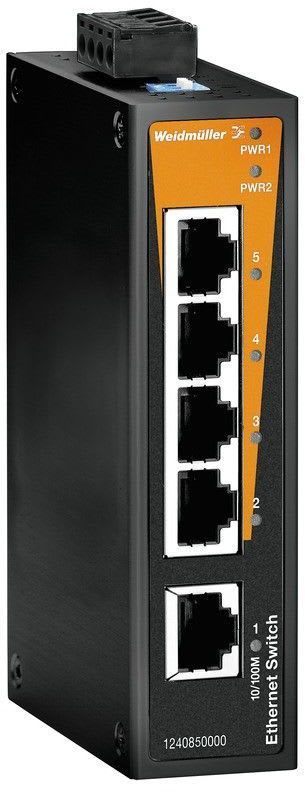 WEIDMÜLLER - Ethernet kytkin - 1240850000 IE-SW-BL05T-5TX