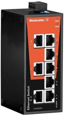 WEIDMÜLLER - Ethernet kytkin - 1286560000 IE-SW-BL08T-8TX