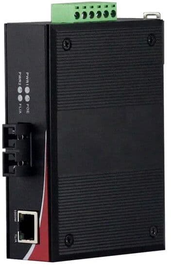 MELBYE - Mediamuunnin - 1xFX 1Gb SM SC 1xTP 1Gb PoE+