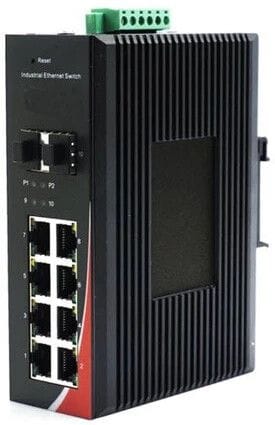 MELBYE - Ethernet kytkin - 2xFX 1Gb SFP 8xTP 1Gb PoE+