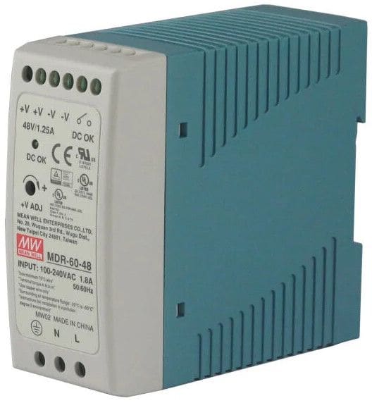 MELBYE - Virtalähde - Virtal. DIN 75W 48-56V 1.25A