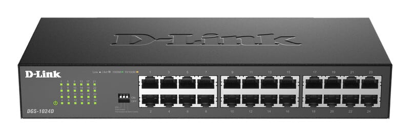 D-LINK - Ethernet kytkin - DGS-1024D/E