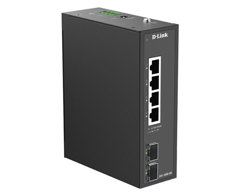 D-LINK - Ethernet kytkin - DIS-100G-06