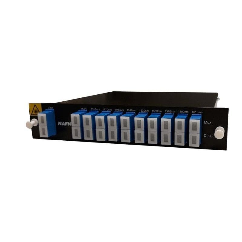 NAFICON - Tehonjakaja - 8+1ch CWDM monitoroinnilla SC