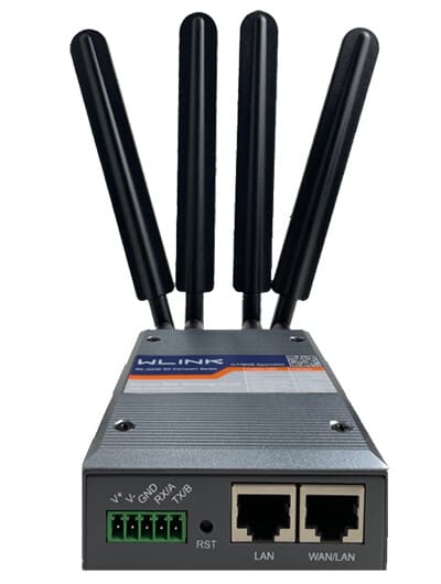 MICRODATA - Reititin - 5G, 2x LAN, RS-232