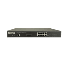 FINNSAT - Ethernet kytkin - 8GbE+2SFP 130W hallittava 19"