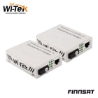 WI-TEK - Mediamuunnin - TX/RX 25km SC SM-RJ45 100Mb