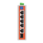WI-TEK - Ethernet kytkin - 4FE(PoE)+1GE+1SFP, DIN