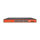 WI-TEK - Ethernet kytkin - 24GE+2SFP kytkin 19" 1RU