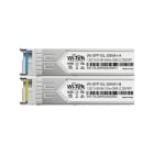 WI-TEK - Ethernet kytkintarvike - SFP-pari 20km LC-S SM 1G ind