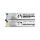 WI-TEK - Ethernet kytkintarvike - SFP-pari 20km LC-S SM 2.5G ind
