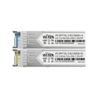 WI-TEK - Ethernet kytkintarvike - SFP-pari 20km LC-S SM 2.5G ind