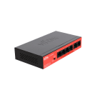 WI-TEK - Ethernet kytkin - 4FE PoE,250m +2FE 40W