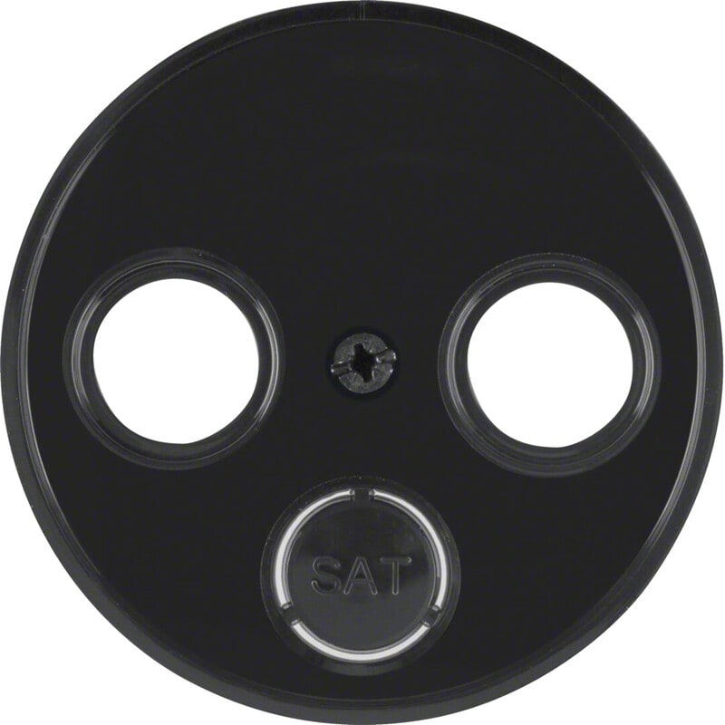 HAGER - R.1/R.3 - Antennikeskiölevy TV+R+SAT mus