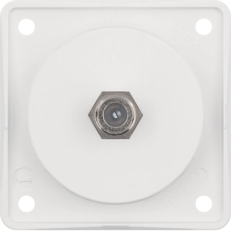 HAGER - Antennirasia Intergro Flow - SAT F-kaksoisliit. Val