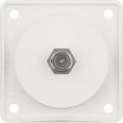 HAGER - Antennirasia Intergro Flow - SAT F-kaksoisliit. Val