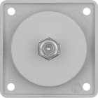 HAGER - Antennirasia Intergro Flow - SAT F-kaksoisliit. Har