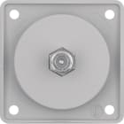 HAGER - Antennirasia Intergro Flow - SAT F-kaksoisliit. Har