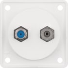 HAGER - Antennirasia Intergro Flow - R+SAT IEC/F-liittimillä ant