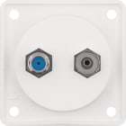 HAGER - Antennirasia Intergro Flow - R+SAT IEC/F-liittimillä ant