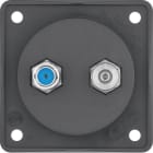 HAGER - Antennirasia Intergro Flow - R+SAT IEC/F-liittimillä har