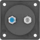 HAGER - Antennirasia Intergro Flow - R+SAT IEC/F-liittimillä har