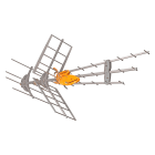 TELEVES - Yhdistelmäantenni UHF/VHF - LTE700 TForce VHF/UHF