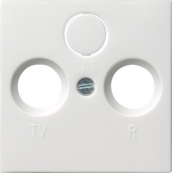 GIRA - R/TV Antennikeskiölevy VAL - Gira Keskiölevy