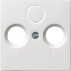 GIRA - R/TV Antennikeskiölevy VAL - Gira Keskiölevy