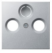 GIRA - R/TV Antennikeskiölevy ALU - Gira Keskiölevy