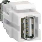 HAGER - VZ20US USB 2.0 A Keystone - VZ20US