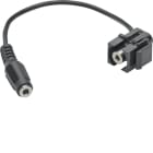 HAGER - GMKAUDIO1 3.5mm audio Keystone - GMKAUDIO1
