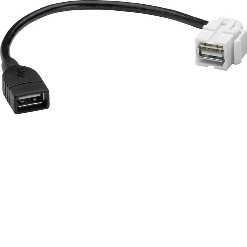HAGER - GMKUSB2A USB2.0 Keystone - GMKUSB2A