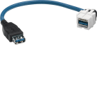 HAGER - GMKUSB3A USB3.0 Keystone - GMKUSB3A