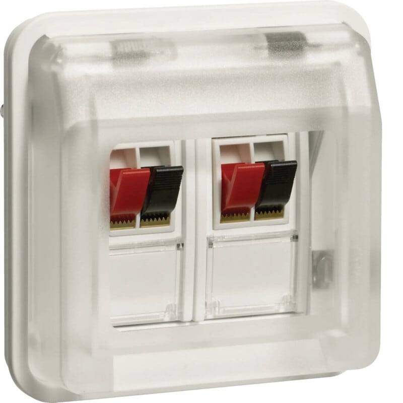 HAGER - AV-rasia - 2os. kaiutin KJ IP55 val