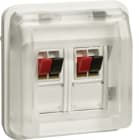 HAGER - AV-rasia - 2os. kaiutin KJ IP55 val