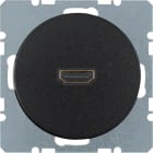 HAGER - AV-rasia - HDMI v1.3 typeA liit. MUS