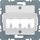 HAGER - Keskiölevy S.1 - 3 MINI-COM moduulille val