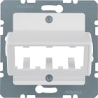 HAGER - Keskiölevy S.1 - 3 MINI-COM moduulille val