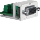 HAGER - S.1 - VGA-liitin MINI-COM