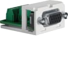 HAGER - S.1 - VGA-liitin MINI-COM